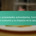Ajo: propiedades antioxidantes, formas de consumo y su impacto en la salud