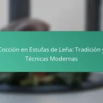 Cocción en Estufas de Leña: Tradición y Técnicas Modernas
