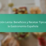 Cocción Lenta: Beneficios y Recetas Típicas de la Gastronomía Española