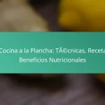 La Cocina a la Plancha: Técnicas, Recetas y Beneficios Nutricionales