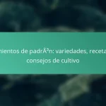 Pimientos de padrón: variedades, recetas y consejos de cultivo
