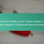 Sabores de Castilla y León: Carnes Asadas, Vinos de la Región y Tradiciones Gastronómicas